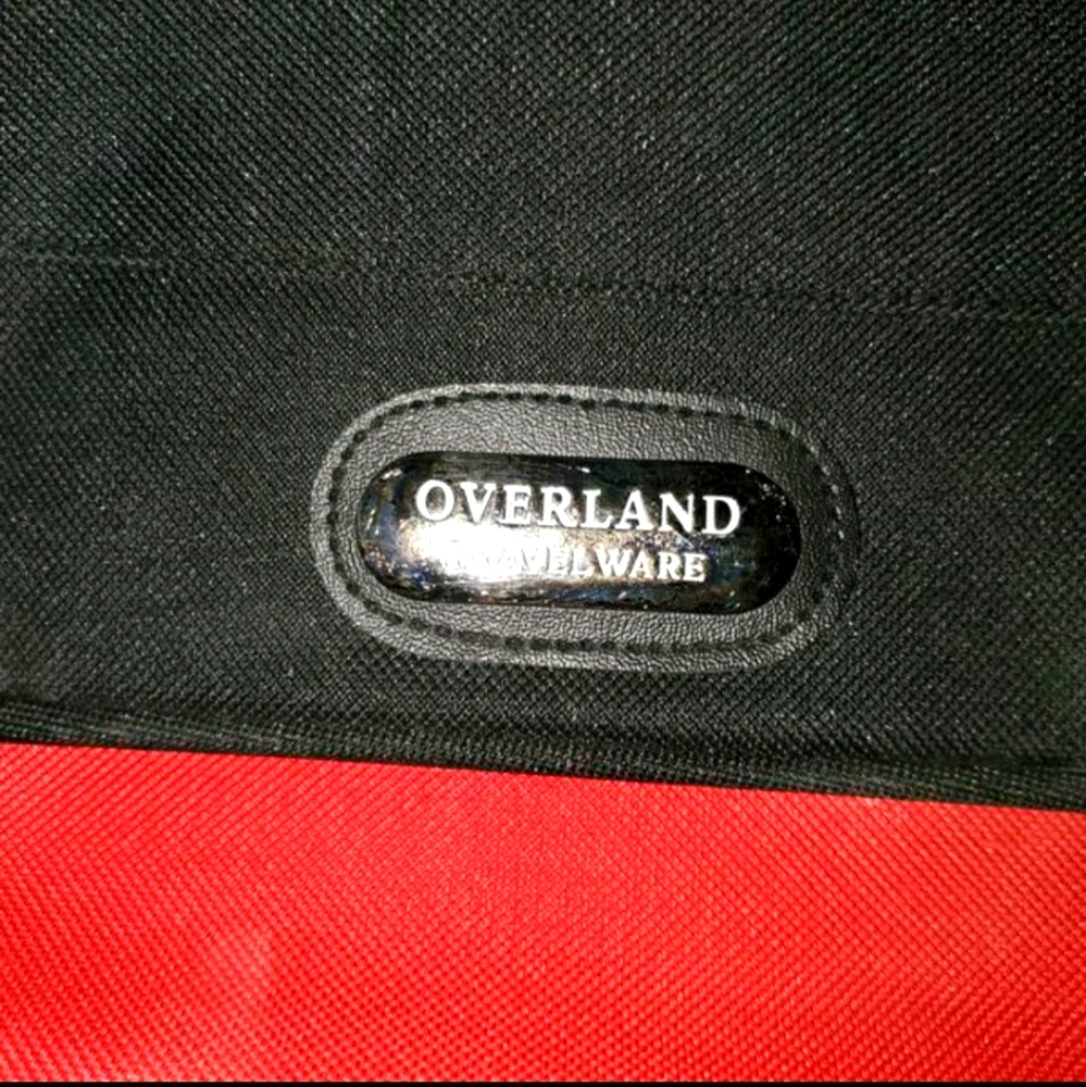 Overland Travel Ware Red and Black